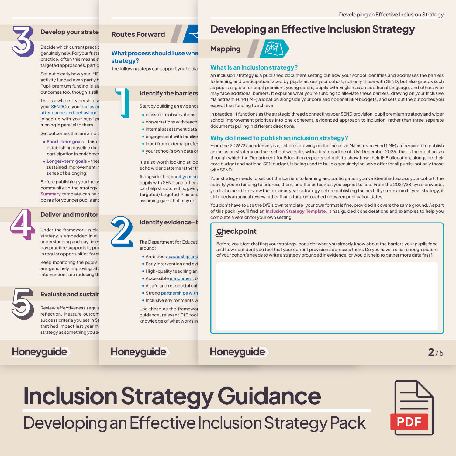 Developing an Effective Inclusion Strategy Pack