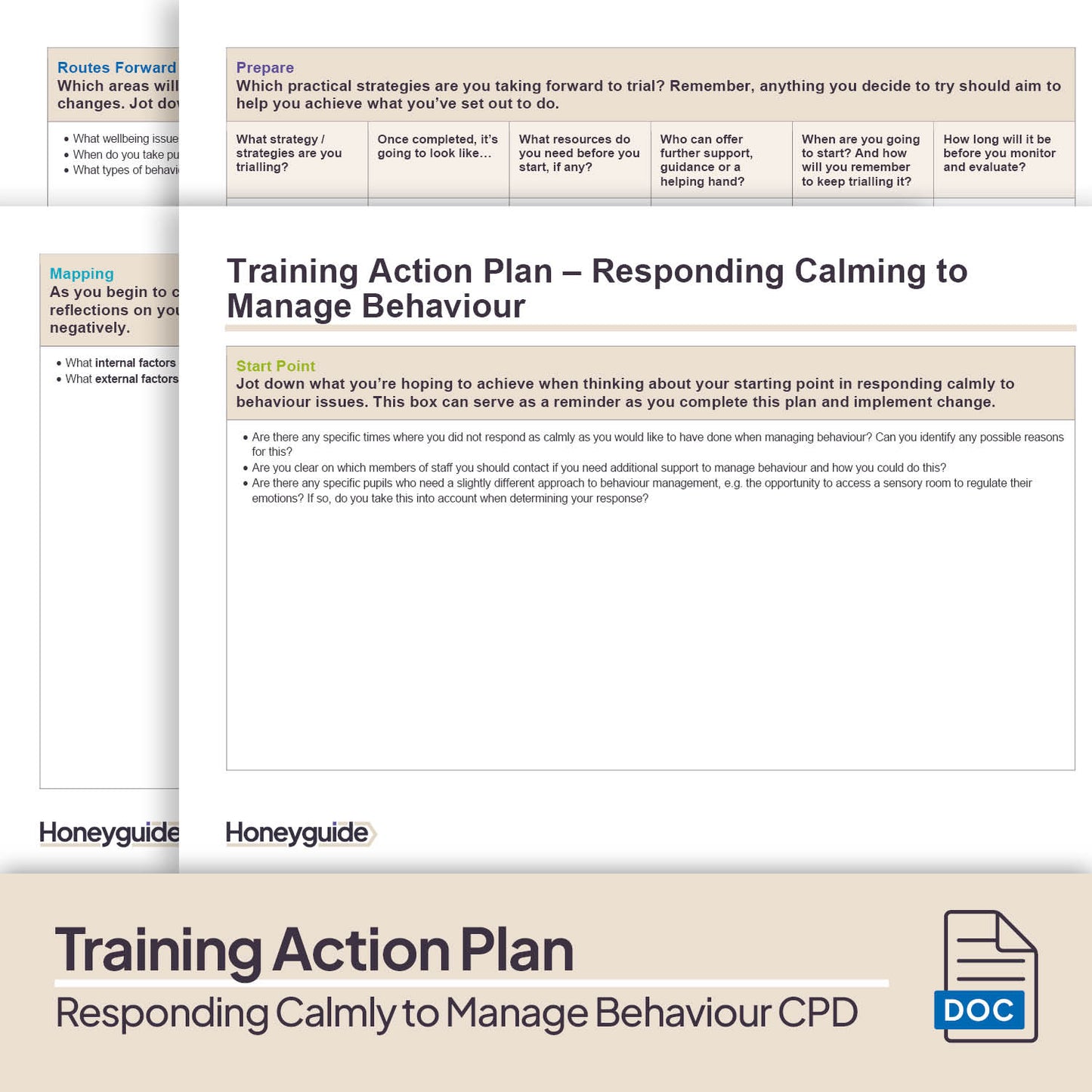 Responding Calmly to Manage Behaviour: CPD Training Bundle
