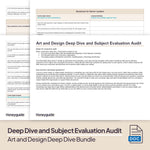 Art and Design Deep Dive and Subject Knowledge Bundle by Honeyguide School Leader Support