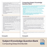 Computing Deep Dive and Subject Knowledge Bundle by Honeyguide School Leader Support
