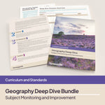 Geography Deep Dive and Subject Knowledge Bundle by Honeyguide School Leader Support