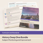 History Deep Dive and Subject Knowledge Bundle by Honeyguide School Leader Support
