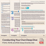 PSHE, RSHE and RSE Deep Dive and Subject Knowledge Bundle by Honeyguide School Leader Support