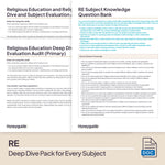 Deep Dive in Every Subject: Full Curriculum Set - Honeyguide School Leader Support