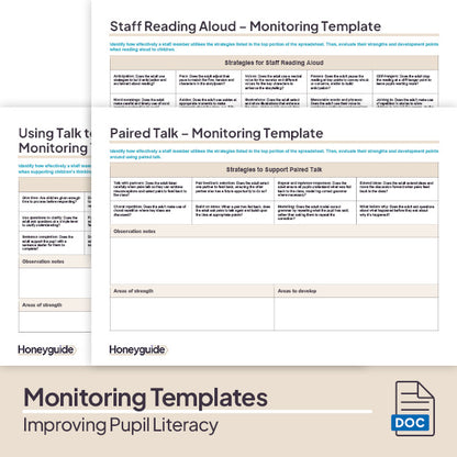 Improving Pupil Literacy Pack - Honeyguide School Leader Support