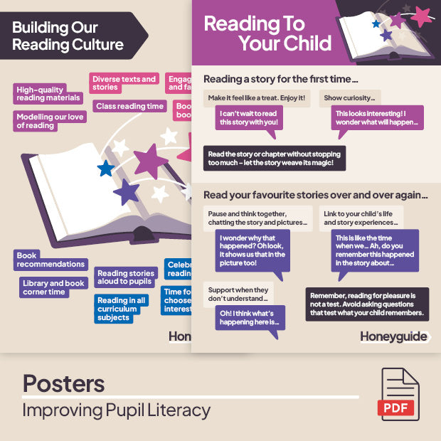 Improving Pupil Literacy Pack - Honeyguide School Leader Support