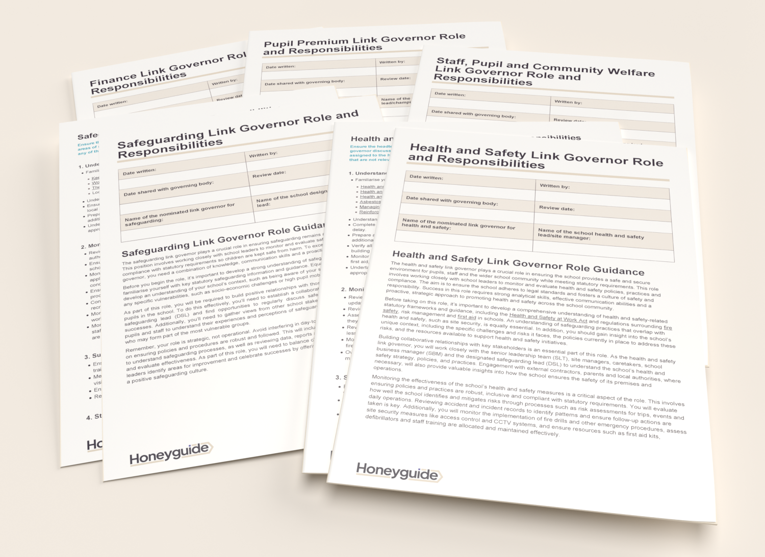 Governor support resources for heads and SLT