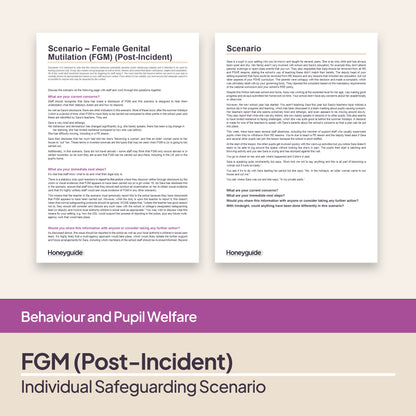 Safeguarding Scenarios - Harmful Practices