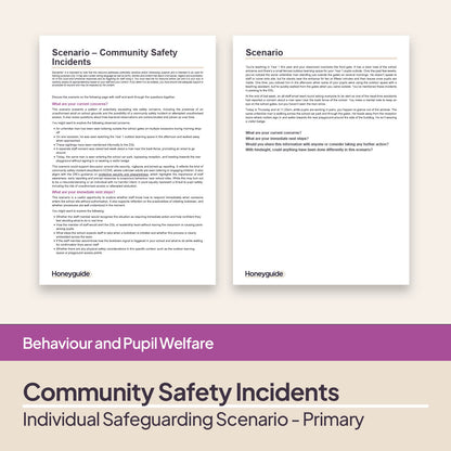 Safeguarding Scenarios - Wider Safeguarding Circumstances