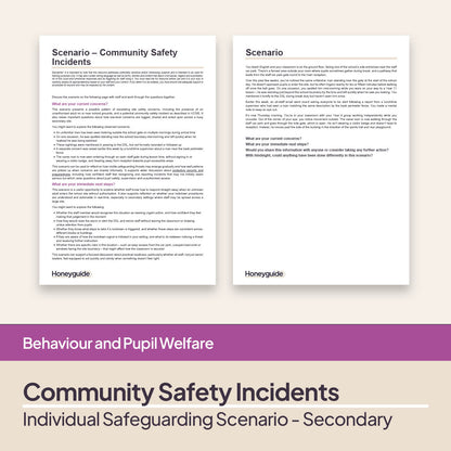 Safeguarding Scenarios - Wider Safeguarding Circumstances