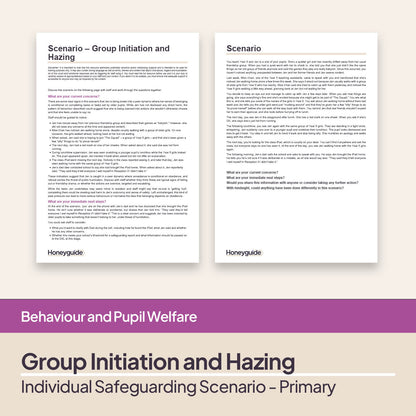 Safeguarding Scenarios - Bullying (Child-on-Child Abuse)