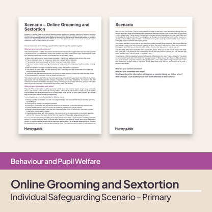 Safeguarding Scenarios - Child Exploitation