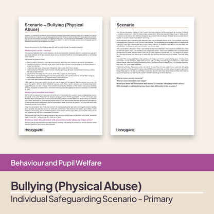 Safeguarding Scenarios - Bullying (Child-on-Child Abuse)