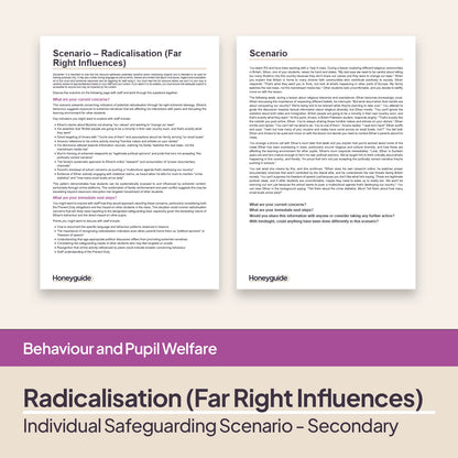 Safeguarding Scenarios - Radicalisation and Extremism