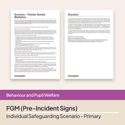 Safeguarding Scenarios - Harmful Practices