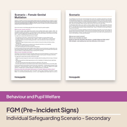Safeguarding Scenarios - Harmful Practices