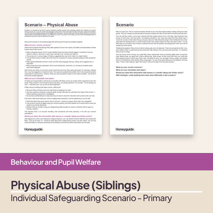 Safeguarding Scenarios - Physical Abuse