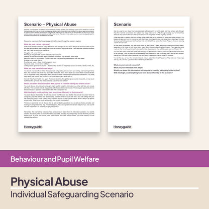Safeguarding Scenarios - Physical Abuse