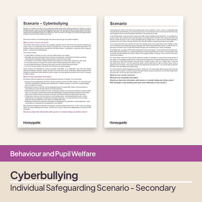 Safeguarding Scenarios - Bullying (Child-on-Child Abuse)