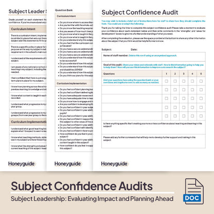 Subject Leadership: Evaluating Impact and Planning Ahead