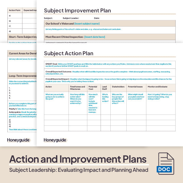 Subject Leadership: Evaluating Impact and Planning Ahead