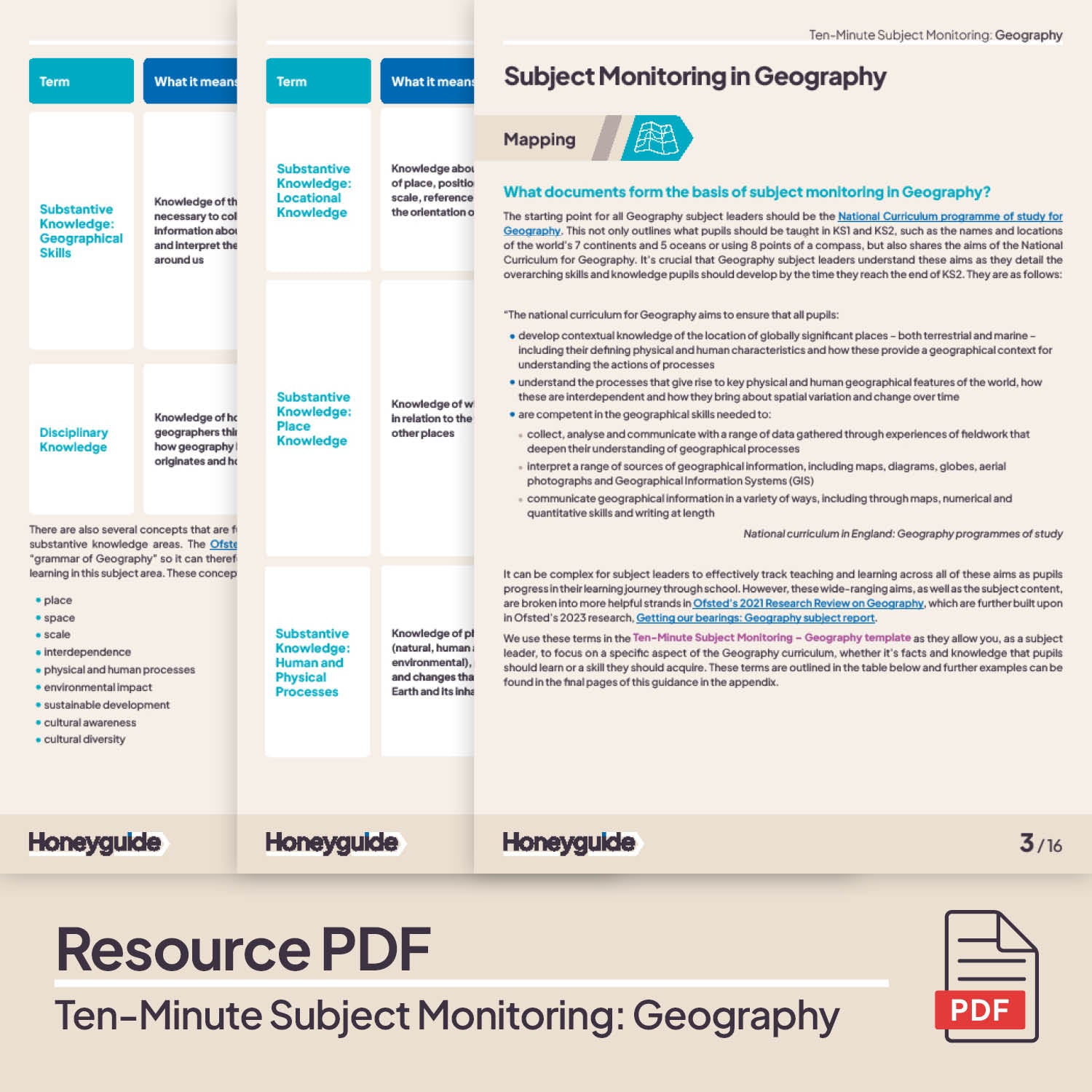 Ten-Minute Subject Monitoring: Primary Geography