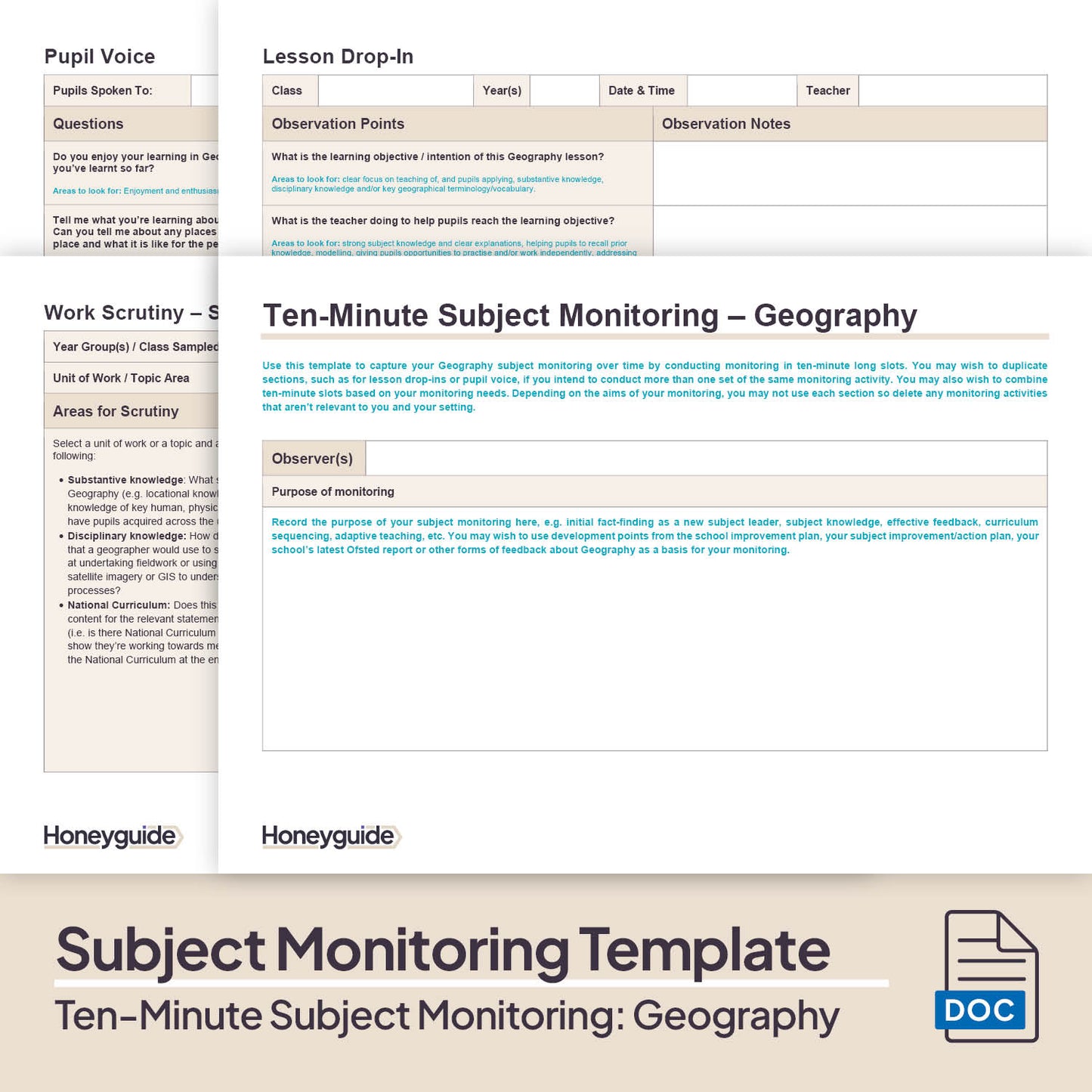 Ten-Minute Subject Monitoring: Primary Geography