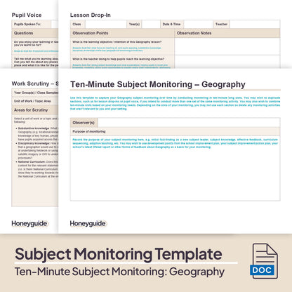 Ten-Minute Subject Monitoring: Primary Geography