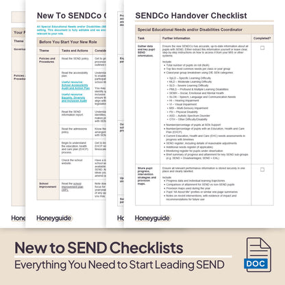 Everything You Need to Start Leading SEND