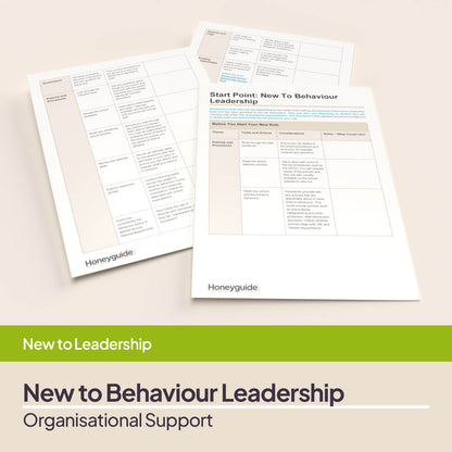Start Point: New To Behaviour Leadership