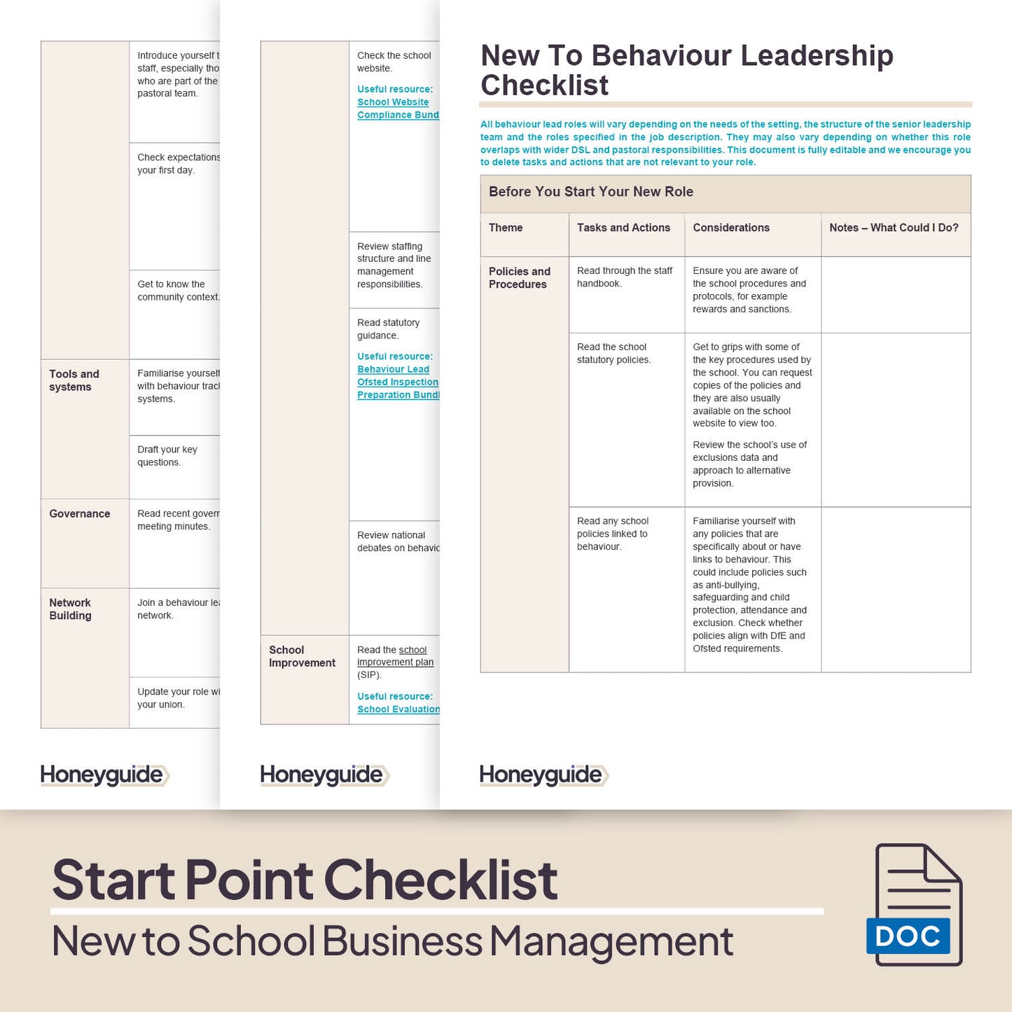 Start Point: New To Behaviour Leadership
