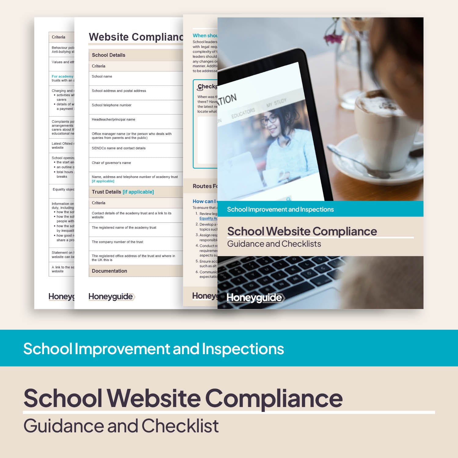 School Website Compliance Checklist Bundle | Honeyguide SLS ...