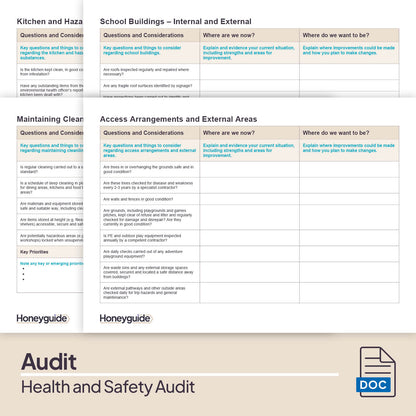 Health and Safety Audit and Action Plan