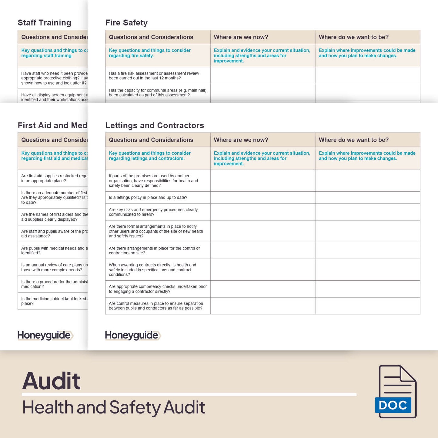 Health and Safety Audit and Action Plan