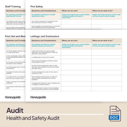 Health and Safety Audit and Action Plan