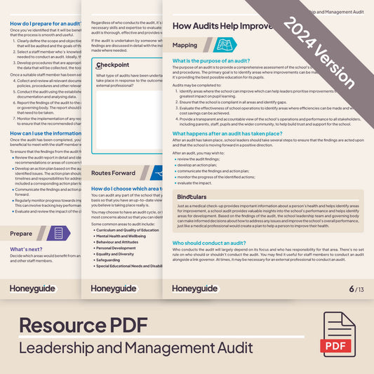 Leadership and Management Audit (2024 Framework)