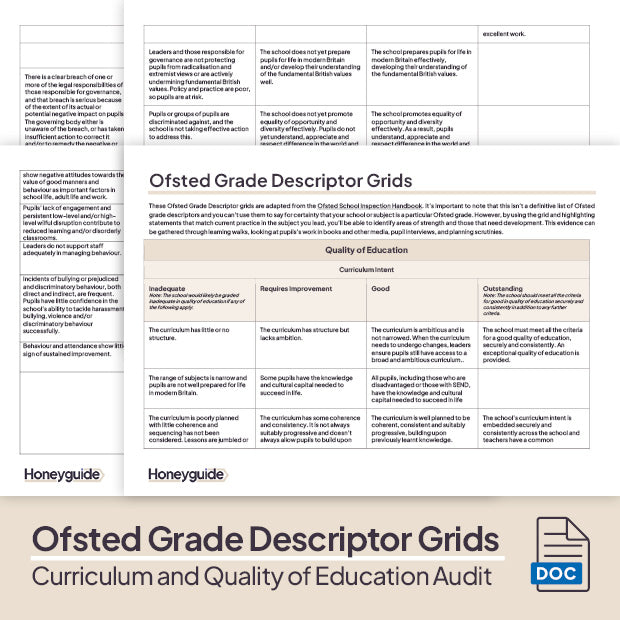 Curriculum and Quality of Education Audit