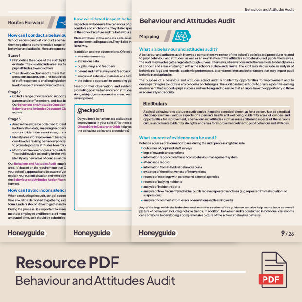 Behaviour and Attitudes Audit