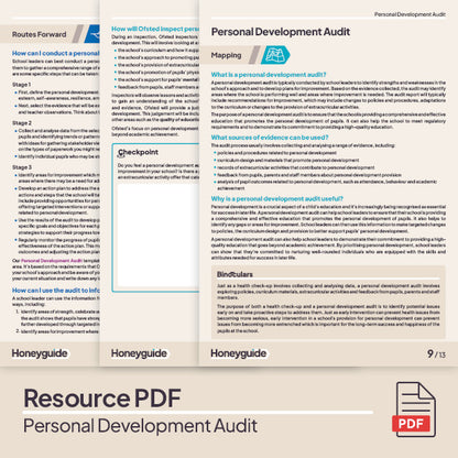 Personal Development Audit