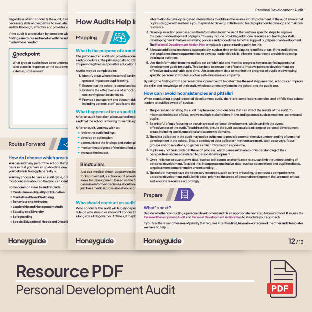 Personal Development Audit