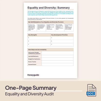 Equality and Diversity Audit