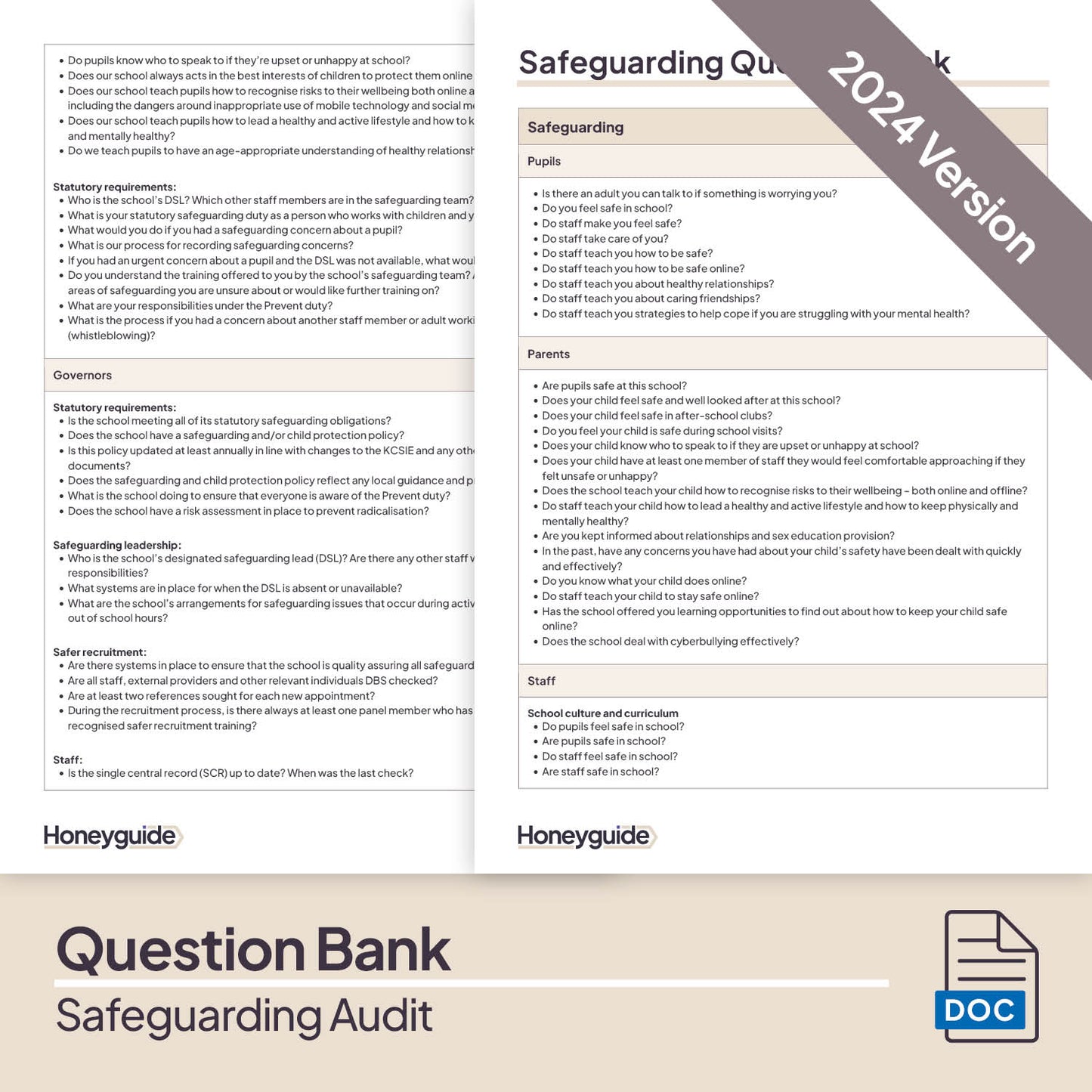 Safeguarding Audit (2024 Framework)
