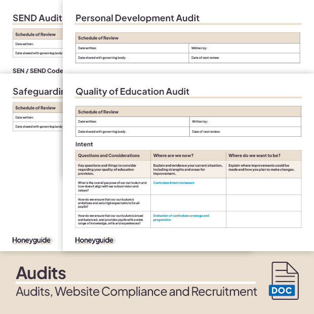 Audits, Website Compliance and Recruitment Pack