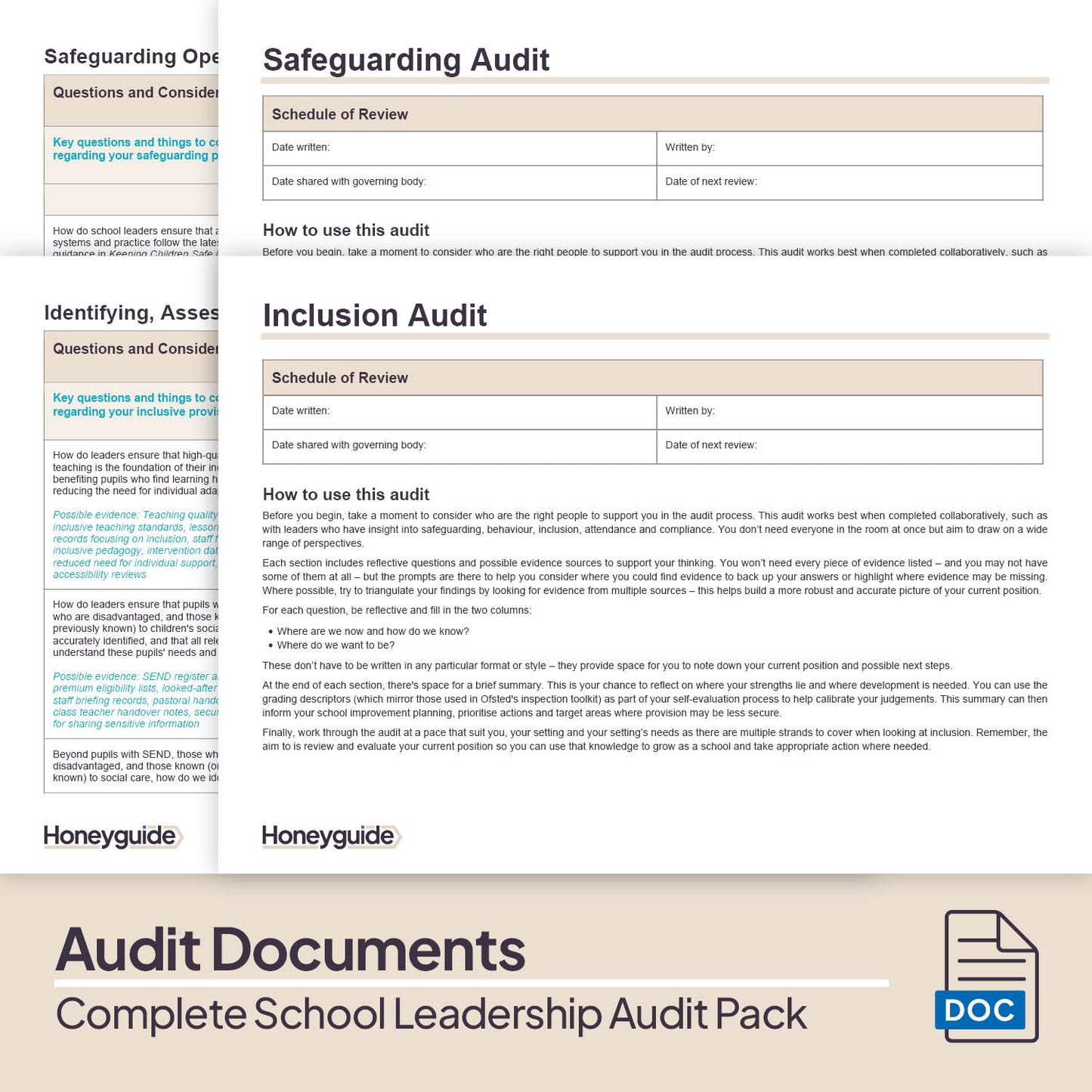 Complete School Leadership Audit Pack