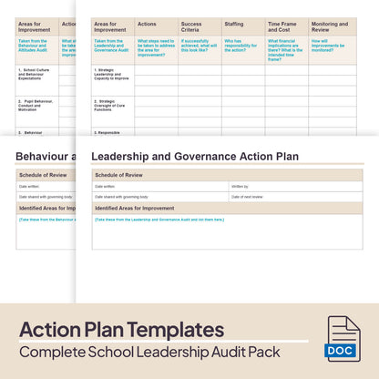 Complete School Leadership Audit Pack
