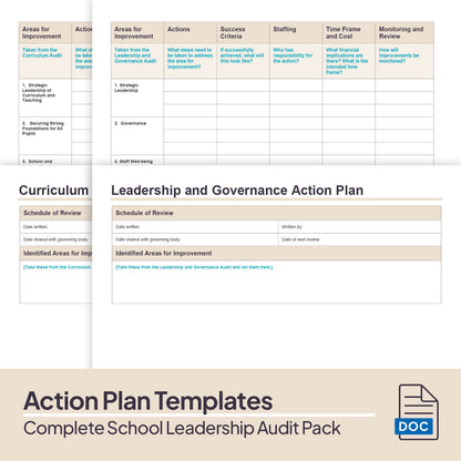 Complete School Leadership Audit Pack