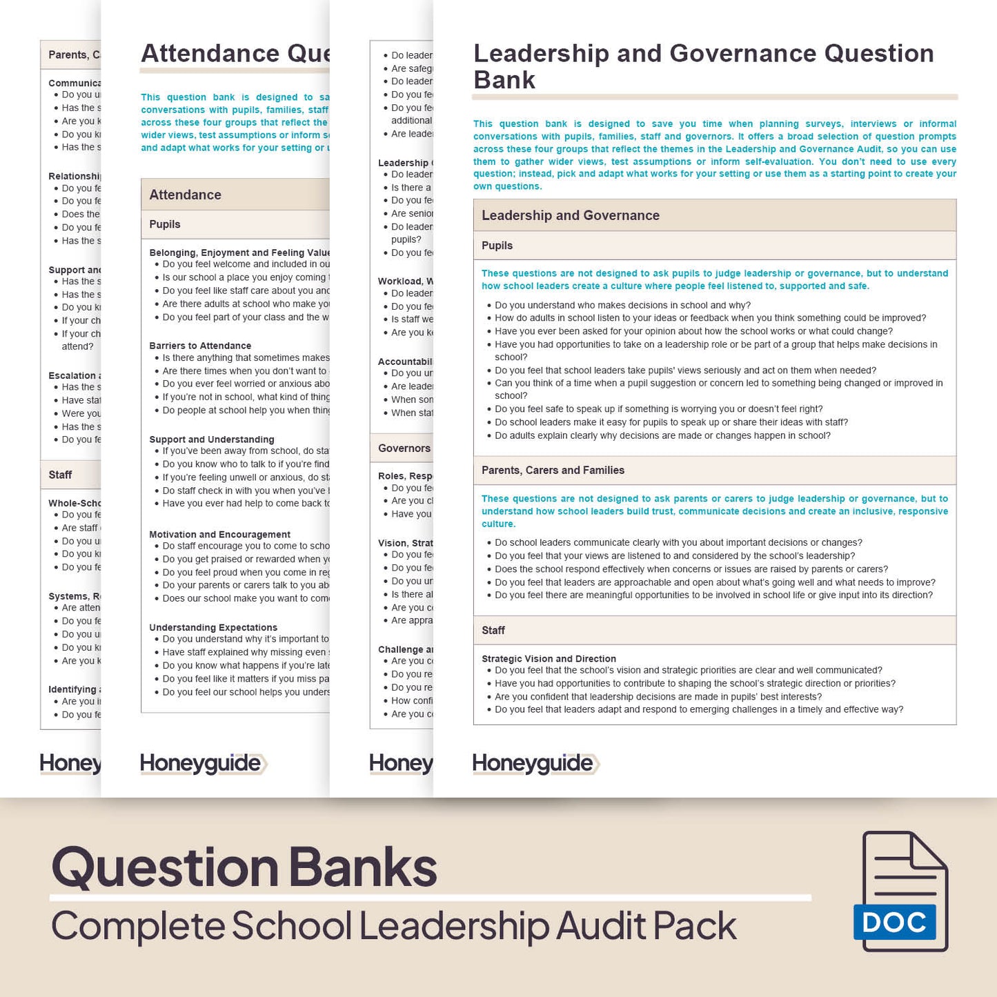 Complete School Leadership Audit Pack