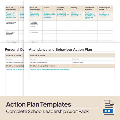 Complete School Leadership Audit Pack