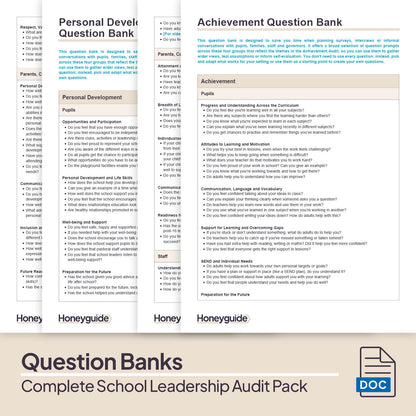 Complete School Leadership Audit Pack