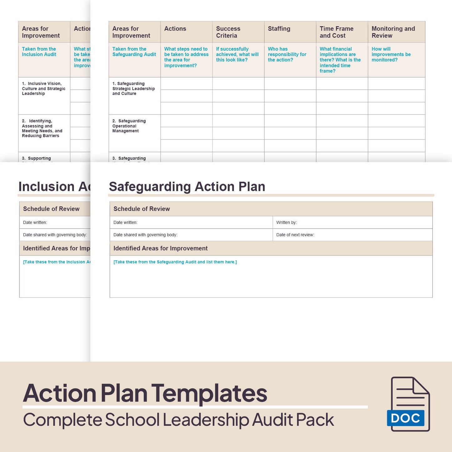 Complete School Leadership Audit Pack